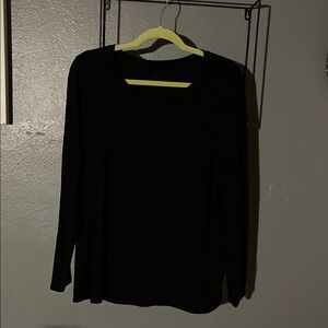 No Boundaries Classic Black Long Sleeve Top